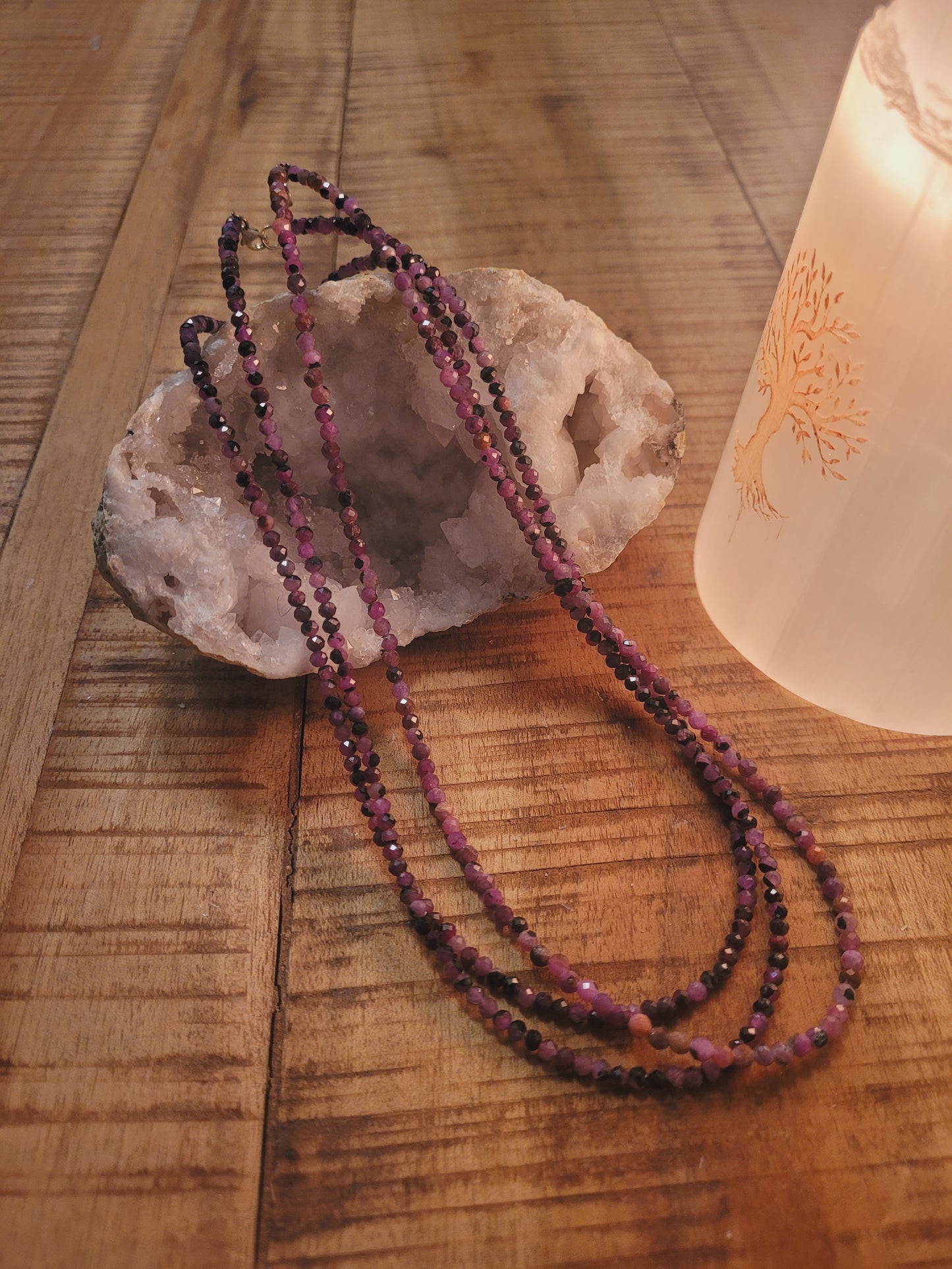 Rhodonite ketting