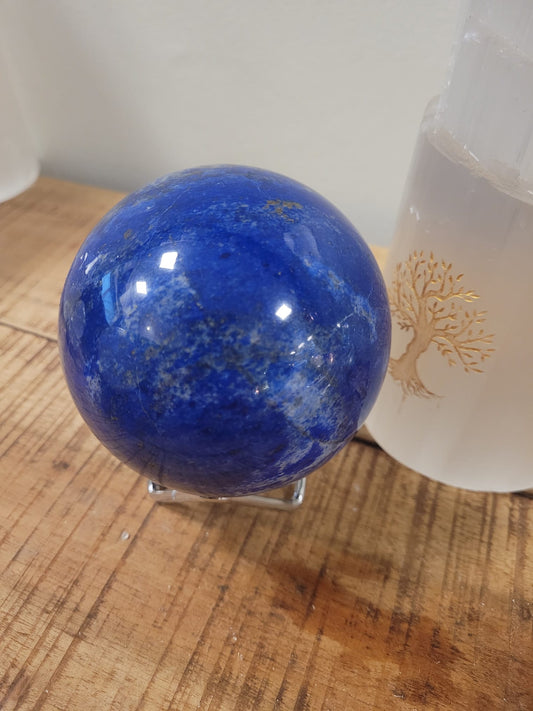 lapis lazuli sphere (ball)
